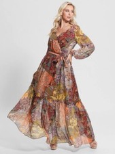 ❤️ NWT Guess Oriane Maxi Dress Size S ❤️