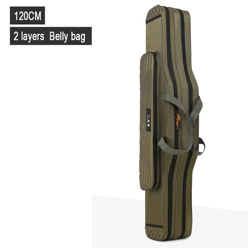 Fishing Rod Carrier Lightweight Fish Pole Lure Reel Tools Box Waterproof Storage - Picture 22 of 48