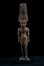 Unique ANCIENT EGYPTIAN ANTIQUE Statue Stone of King Amun Sun Sculpture 