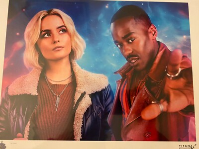 Doctor Who 60th Anniversary The Fifteenth Doctor and Ruby Sunday Print