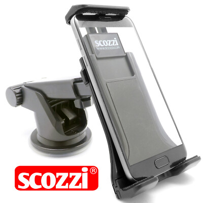 SCOZZI  Handyhalterung Auto Armaturenbrett Saugnapf KFZ Smartphone Handy Halter
