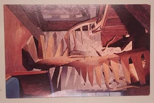 Spiral Stair - The Wharton Esherick Museum - Paoli, Pa. - Pennsylvania Postcard