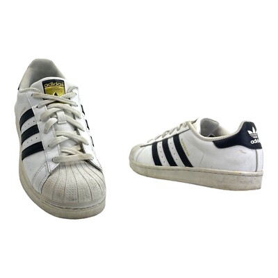 ADIDAS Mens 6 Womens 7.5 Leather Superstar Classic Low Top Sneakers Shell  Toes | eBay