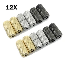 Smart Laces Buckle Shoe Laces Lock Metal No Tie Shoelaces for Kids 6 Pairs
