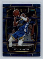 2021 Panini Select #62 Moses Moody Concourse Golden State Warriors Rookie
