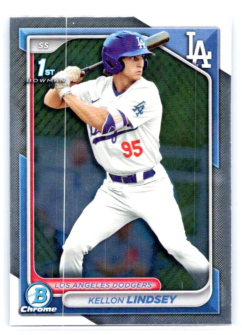 2024 Bowman Draft #BDC-24 Kellon Lindsey Chrome