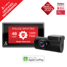 Cobra SC 400D Dual Channel Cam Dash Camera Alexa WiFi Certified Refurbished