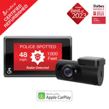 Cobra SC 400D Dual Channel Cam Dash Camera Alexa WiFi Certified Refurbished