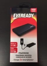 EVEREADY 5000mAh Power Bank Universal Portable External Battery 