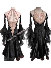 Handmade Dance Dress/Standard Ballroom Competition Dress smooth Waltz Tango