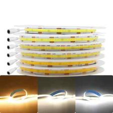COB LED Strip Lights DC24V 2M 3M 5M Flexible Diode Tape Light Linear Dimmable