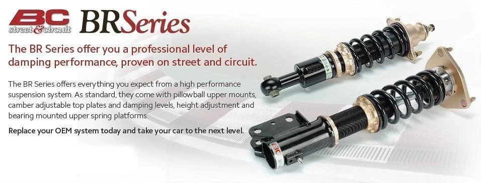 Kit Coilovers Ajustáveis BC Racing Tipo BR Para 1995-1999 Nissan Maxima - Imagem 2 de 3