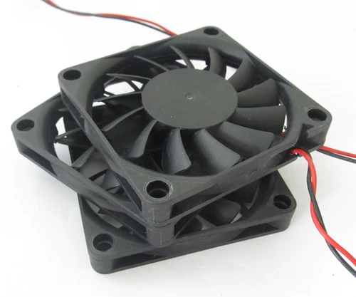 1pc Brushless DC Cooling Fan 70x70x10mm 7010 13 blades 5V 12V 24V 0.15A 2pin fan