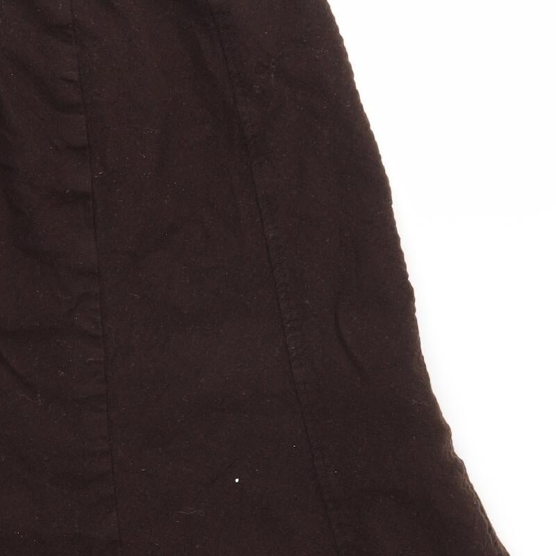 Eastex Womens Brown Polyester Flare Skirt Size 10 eBay