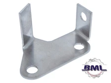 LR DEFENDER TO WA159806 FRONT RHS 316 SS BRAKE PIPE SWIVEL MOUNT BRACKET. DA1395