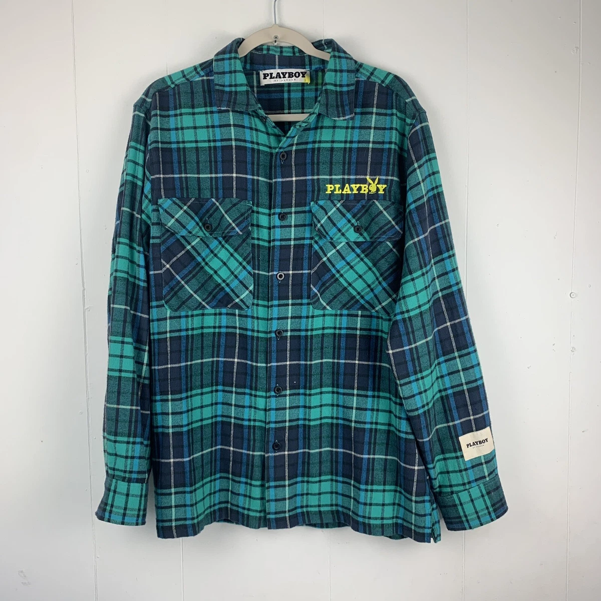 Playboy button shop down shirt pacsun