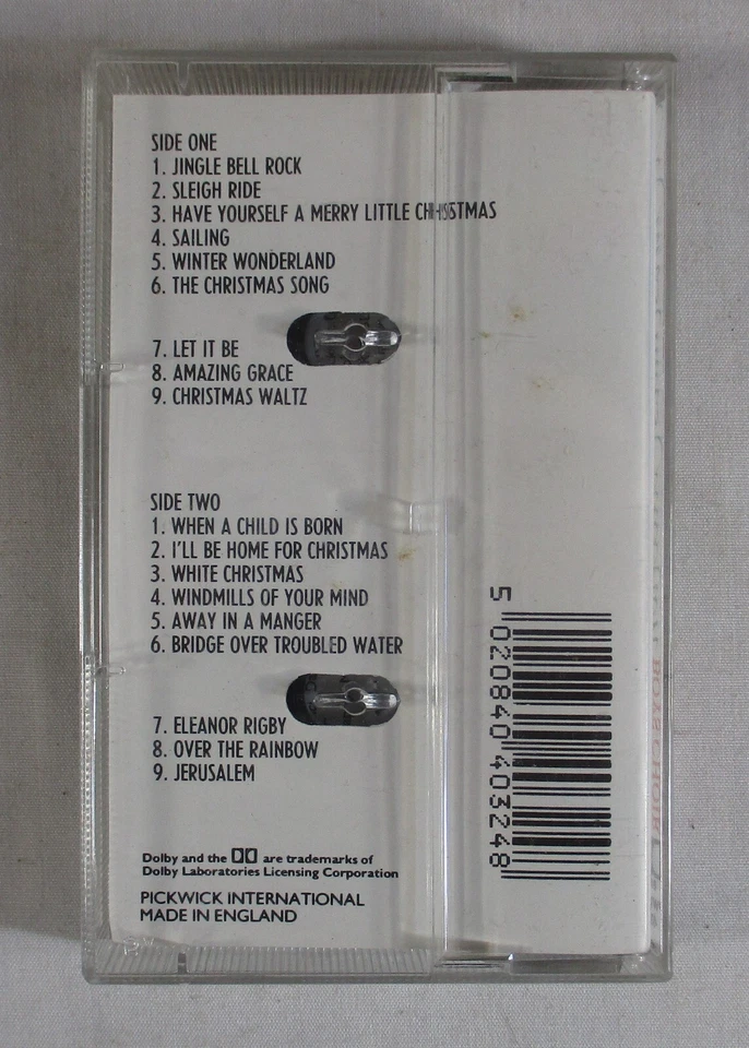 TRINITY BOYS CHOIR - A CHRISTMAS COLLECTION, 1990 CASSETTE TAPE - Image 2 of 3