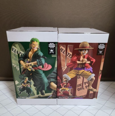 One Piece Grandista Figure Luffy & Zoro Set of 2 Banpresto Japan