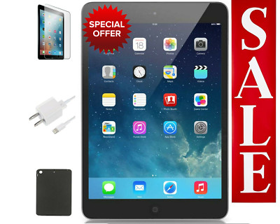 Bundle Deal - Apple iPad Mini 2 32GB, Space Gray, 7.9-inch Retina and Wi-Fi Only