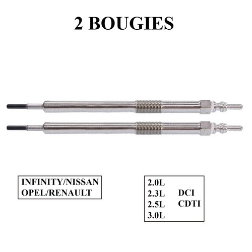 Candela Candelette per PRIMASTAR VIVARO TRAFIC 2 II 2,0 2,0l DCI 90 115 120 - Foto 4 di 6