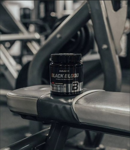 BIOTECH USA BLACK BLOOD CAF+300 GRAM - INTENSIVE PRE-WORKOUT ENERGY AND FOCUS - Picture 5 of 7