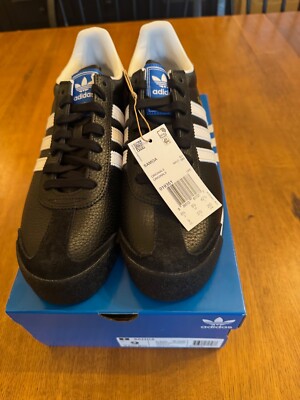 Mens Adidas Samoa Core Black/White, NIB, UK