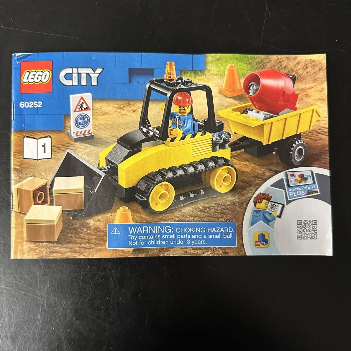 LEGO 60252 City construction bulldozer INSTRUCTION BOOKS | eBay