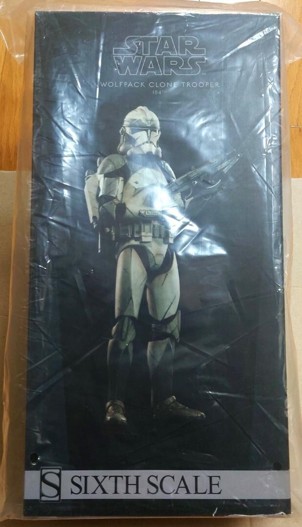 Sideshow STAR WARS Wolfpack Clone Trooper : 104th Battalion Sideshow STAR WARS Wolfpack Clone Trooper : 104th Battalion