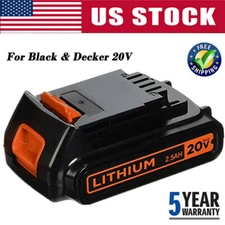 3.8Ah 20V for Black and Decker Lithium-Ion Battery 20 Volt LBXR20 LBX20 LB20