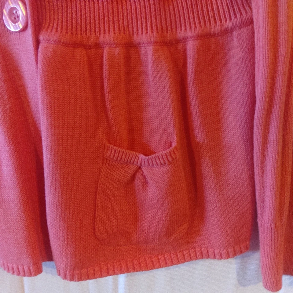 Cárdigan elegante con cuello de melocotón de manga larga para mujer de R.Q.T. Talla XL Foto 4 de 4