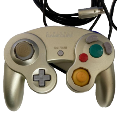 GAMECUBE Controller DOL-003 Star Light Gold Wii JAPAN Limited