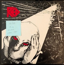 Red Self Titled Vinyl Record LP VG/VG SAW 2 1983