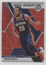 2019-20 Panini Mosaic NBA Debut Tmall Red Wave Prizm Nicolo Melli #279 4m4