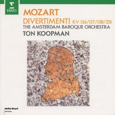 CD Mozart: Divertimento Collection Japan Ton Koopman Music (1 CD) WPCS-11109