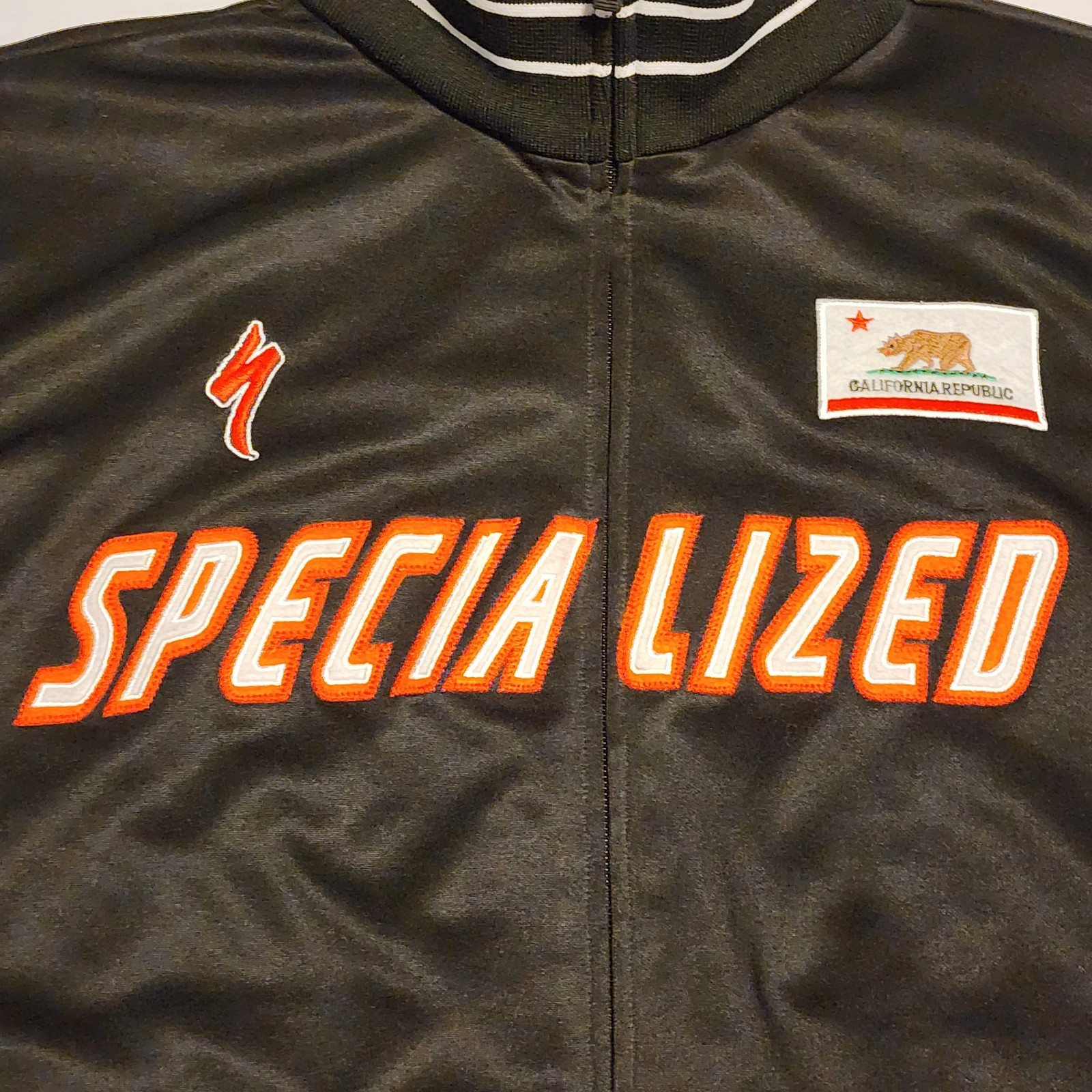 Specialized Zip Down Fleece Jacket California Rep… - image 6