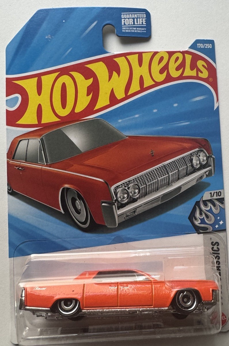 2026 Hot Wheels COOL CLASSICS 1/10 '64 Lincoln Continental 170/250
