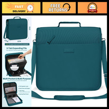 3-Inch Zipper Binder with Handle  Strap, 600-Sheet Capacity, 5-Tab Organizer, D