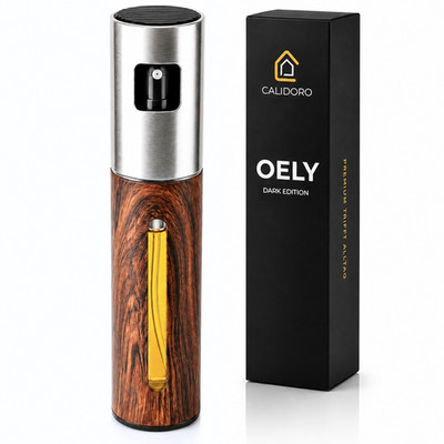 Ölsprüher [100ml, Edelstahl] Öl Sprayer Öl Sprühflasche Ölspender Ölzerstäuber