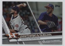 2017 Topps Update Rookie Combos Rainbow Foil Reymin Guduan Jordan Jankowski l5x