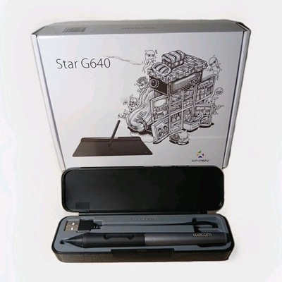 Wacom Intuos Stylus Pen CS-600 With Case And USB Cable + Star G640 Drawing Pad