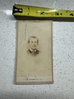CDV Civil War Soldier Photograph Identified Vintage Old Photo Antique 1860s