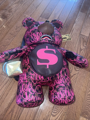 sprayground teddy bear limited edition backpack