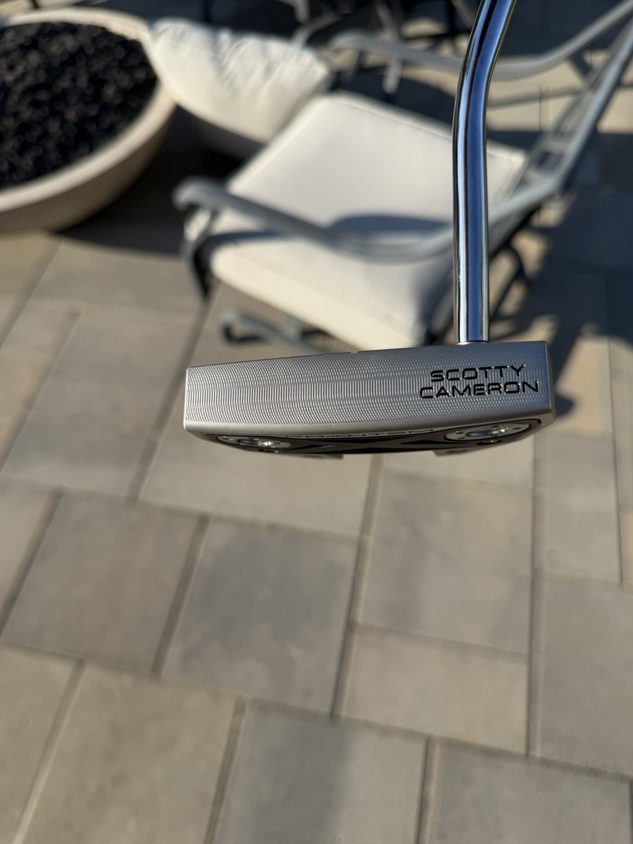 Scotty Cameron Phantom X 7 Mallet Putter 35in Steel Black Silver