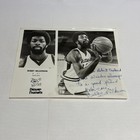 8x10 Press Photo Bobby Wilkerson Autograph - Denver Nuggets B&W — photo 1