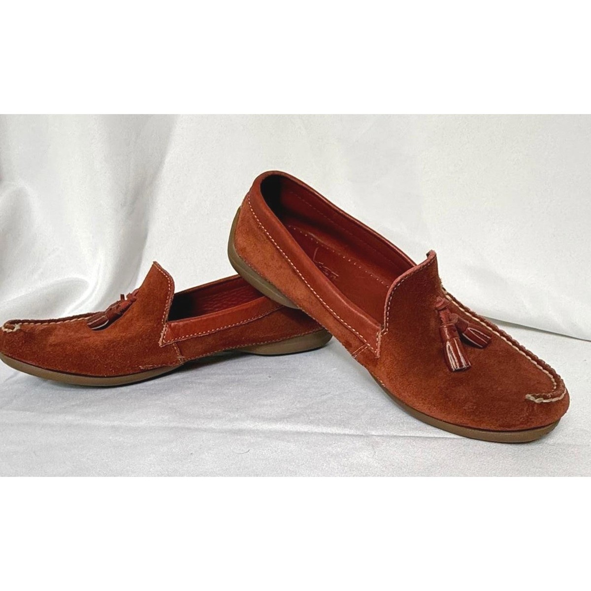 Dexter Mens Brown Leather Tassel‎ Loafer Shoes Size 9 M Dexter brown leather tassel loafers 6 (36.5) | Mercari main image 2