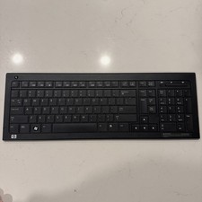 HP Wireless Elite Keyboard RK713A Black Keyboard Only No Receiver Not Tested