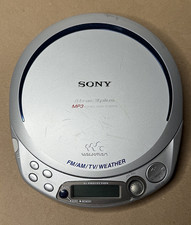 Sony Walkman D-NF610 Portable CD Player Atrac3 MP3 Vintage G-Protection .