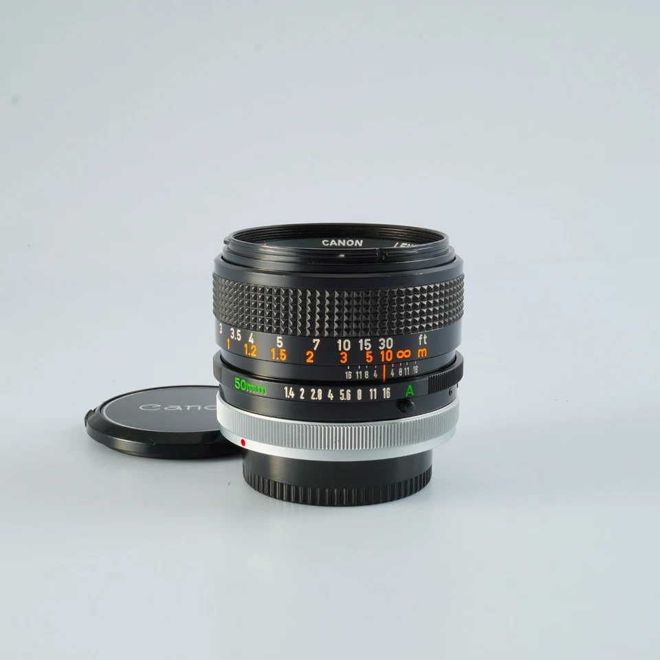 VERY GOOD Canon FD 50mm F/1.4 S.S.C. A mark Prime Lens