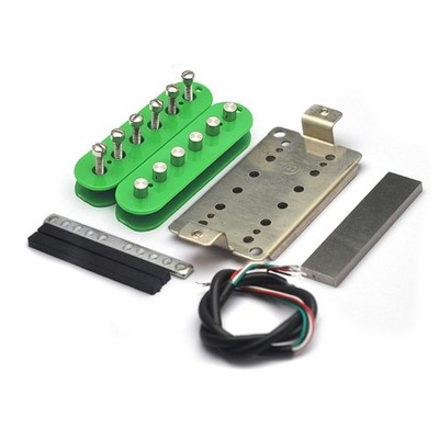 Für Gitarre kompatibel für Alnico 2 Doppelspulen Tonabnehmer mit 4 Leiter Verk