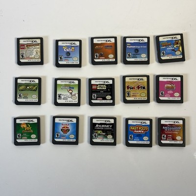 Nintendo DS Lot Of 15 Loose Cartridge Only Tested